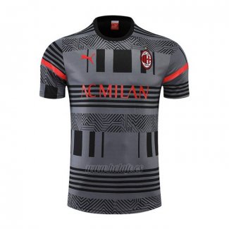 Camiseta de Entrenamiento AC Milan 2022-2023 Gris