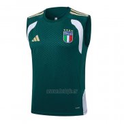 Camiseta de Entrenamiento Italia Sin Mangas 2025-2026 Verde