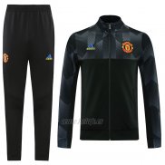 Chandal de Chaqueta del Manchester United Special 2021-2022 Negro