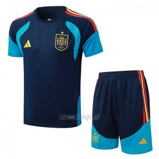 Chandal del Espana Manga Corta 2026-2027 Azul - Pantalon Corto