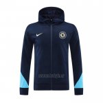 Chaqueta con Capucha del Chelsea 2024-2025 Azul