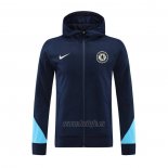 Chaqueta con Capucha del Chelsea 2024-2025 Azul