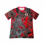 Tailandia Camiseta Japon Dragon 2025-2026 Negro Rojo