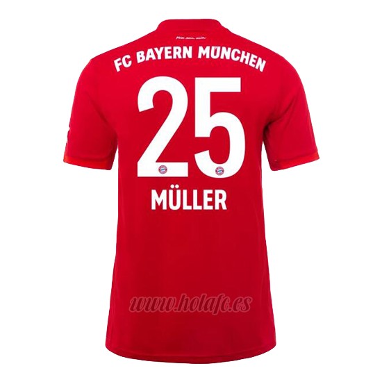 Comprar Camiseta Bayern Munich Jugador Muller Primera 2019-2020
