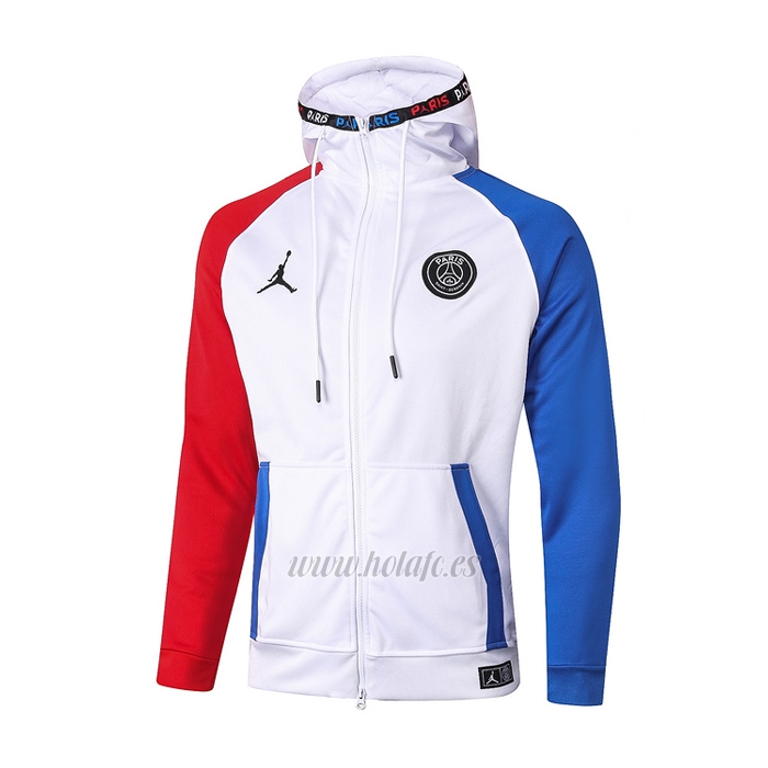 Comprar Chaqueta con Capucha del Paris Saint-Germain 2020-2021 Blanco