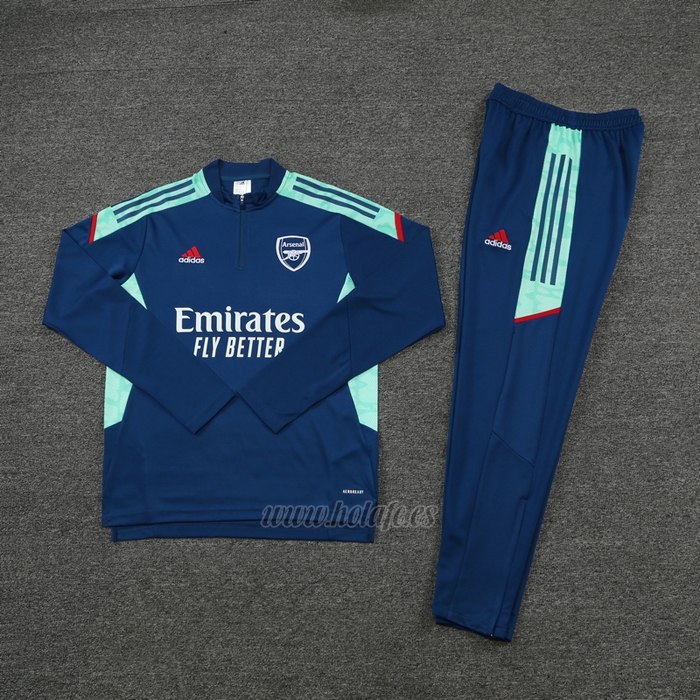 Chandal de Chaqueta del Arsenal 2021-2022 Azul