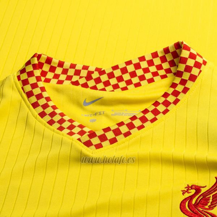 Chandal de Chaqueta del Liverpool 2021-2022 Amarillo