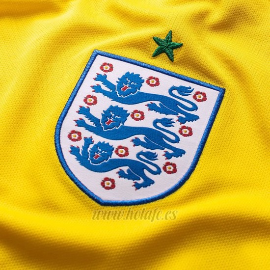 Comprar Camiseta Inglaterra Portero Manga Larga 2018 Amarillo