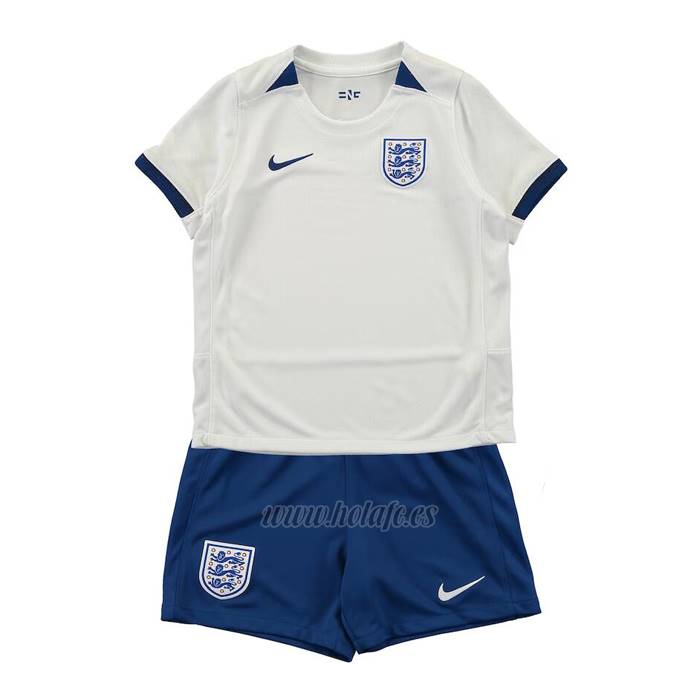 Segunda Camiseta Inglaterra 2023 Nino