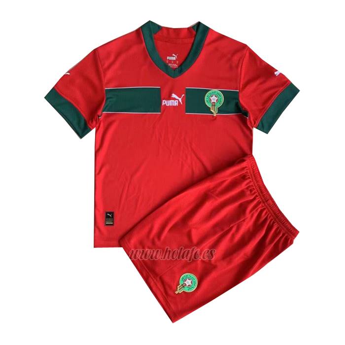 aceptar escocés Tranquilidad de espíritu Comprar Camiseta Marruecos Primera Nino 2022