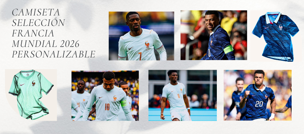 camiseta de futbol Francia barata 2026